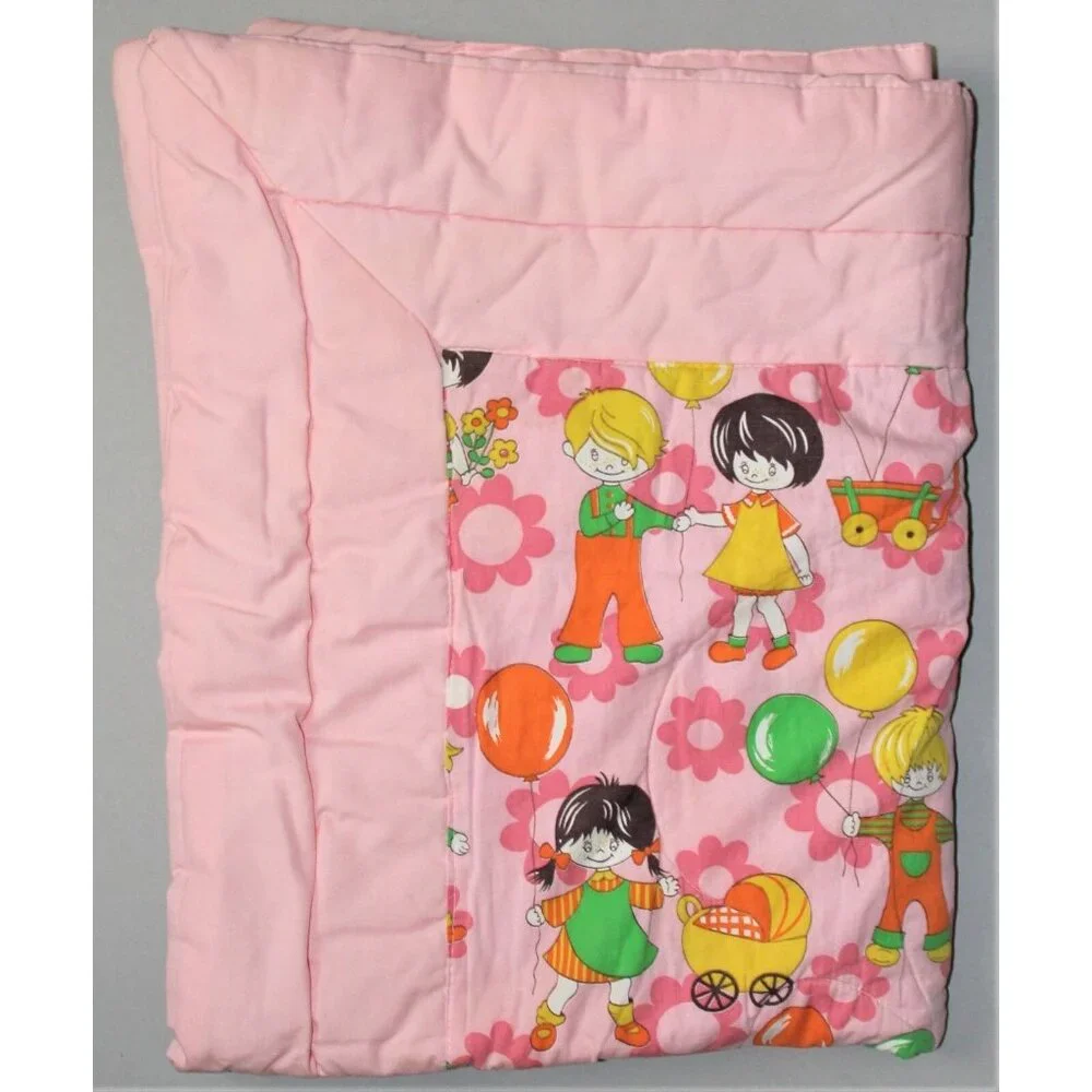 Baby Quilt Machine Quilted 33